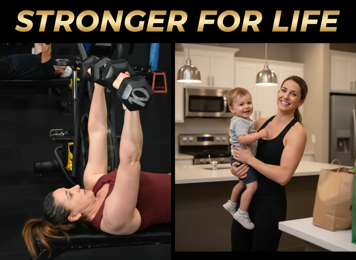 Why strength training matters in your 30s, 40s & 50s.