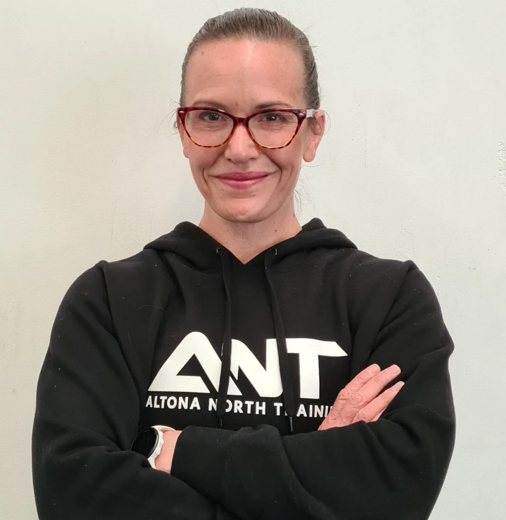 Chelsea, coach at Altona North Training